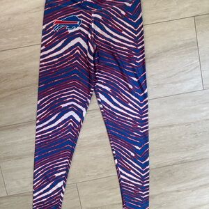 Buffalo Bills Majestic Zubaz Leggings size XL